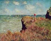 Passeggiata sulla scogliera, C.Monet 1882